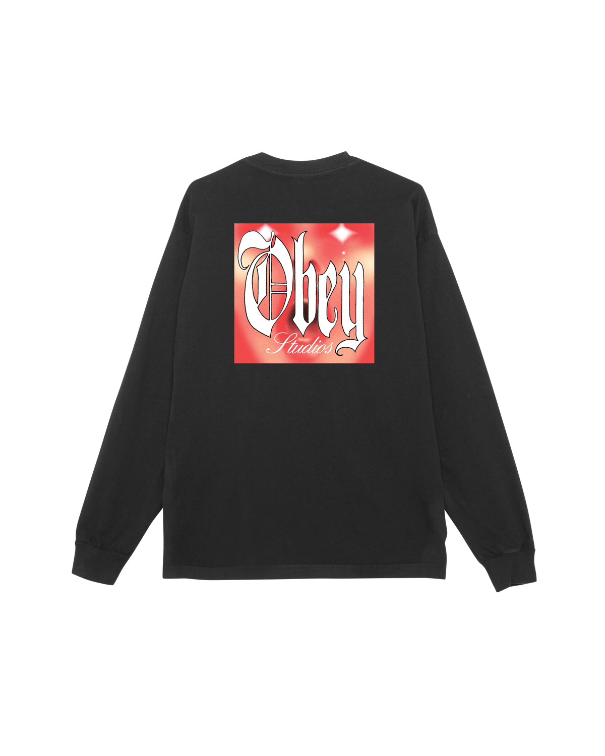 obey t-shirt Obey Powerhouse Tee Ls