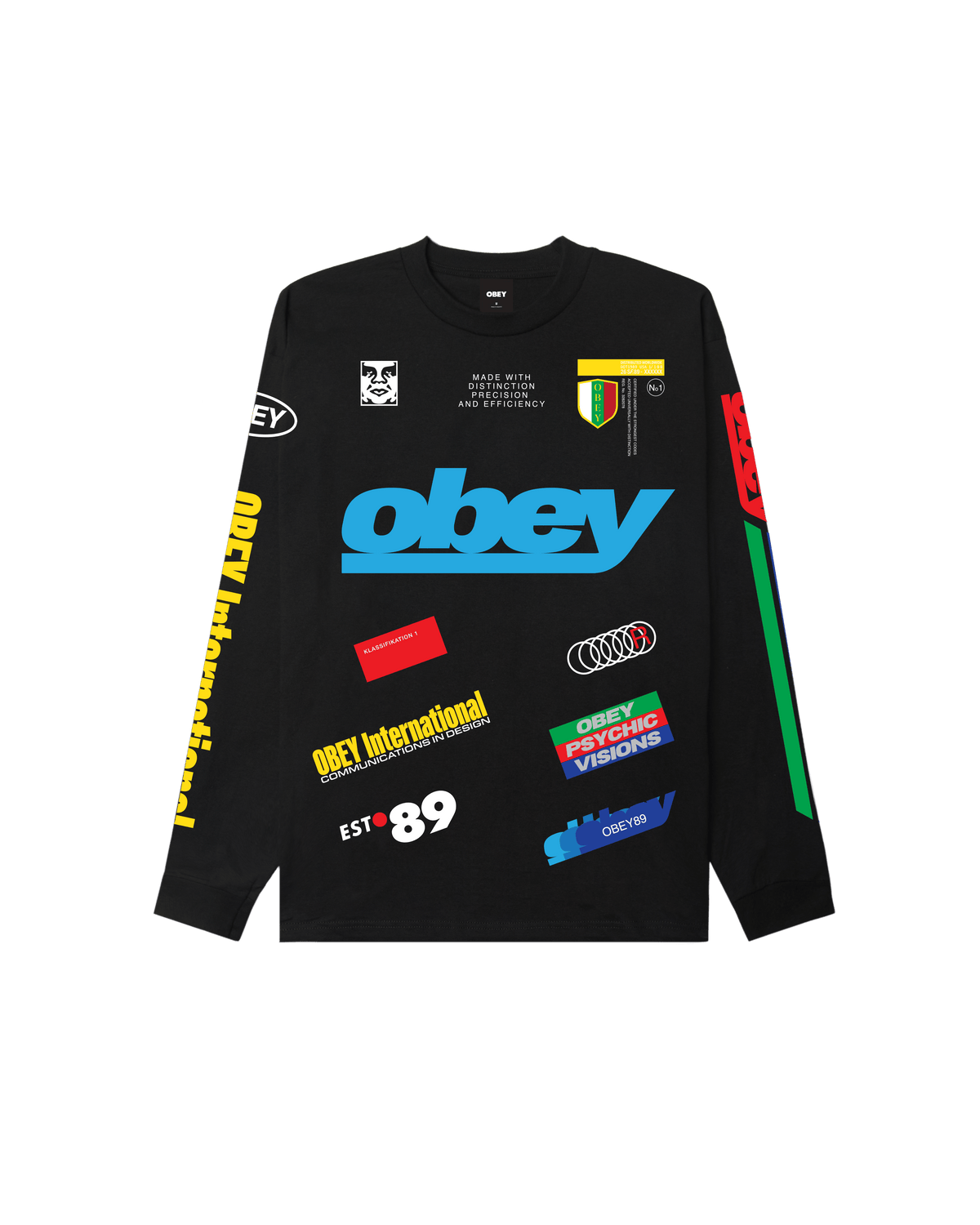 obey t-shirt Obey Psychic Visions Tee Ls