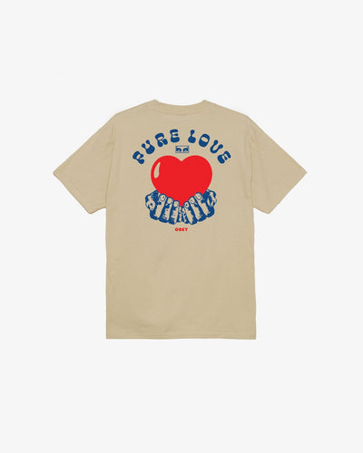 t-shirt obey OBEY PURE LOVE TEE