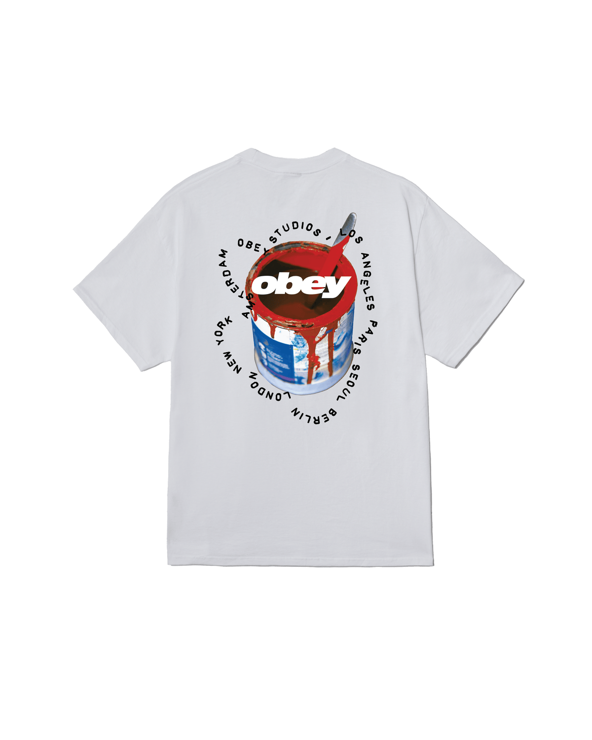 obey t-shirt Obey Real Spill Tee