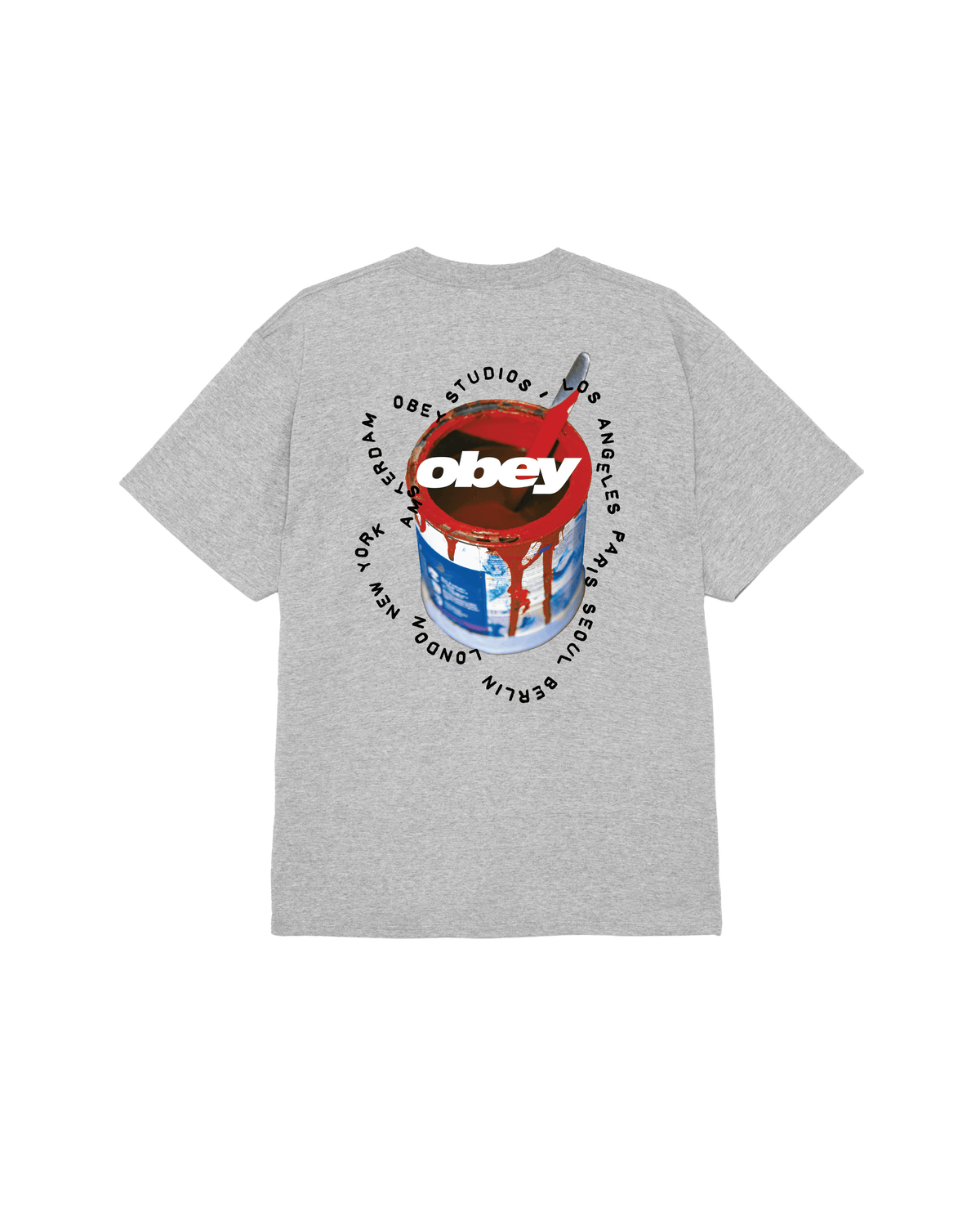 obey t-shirt Obey Real Spill Tee