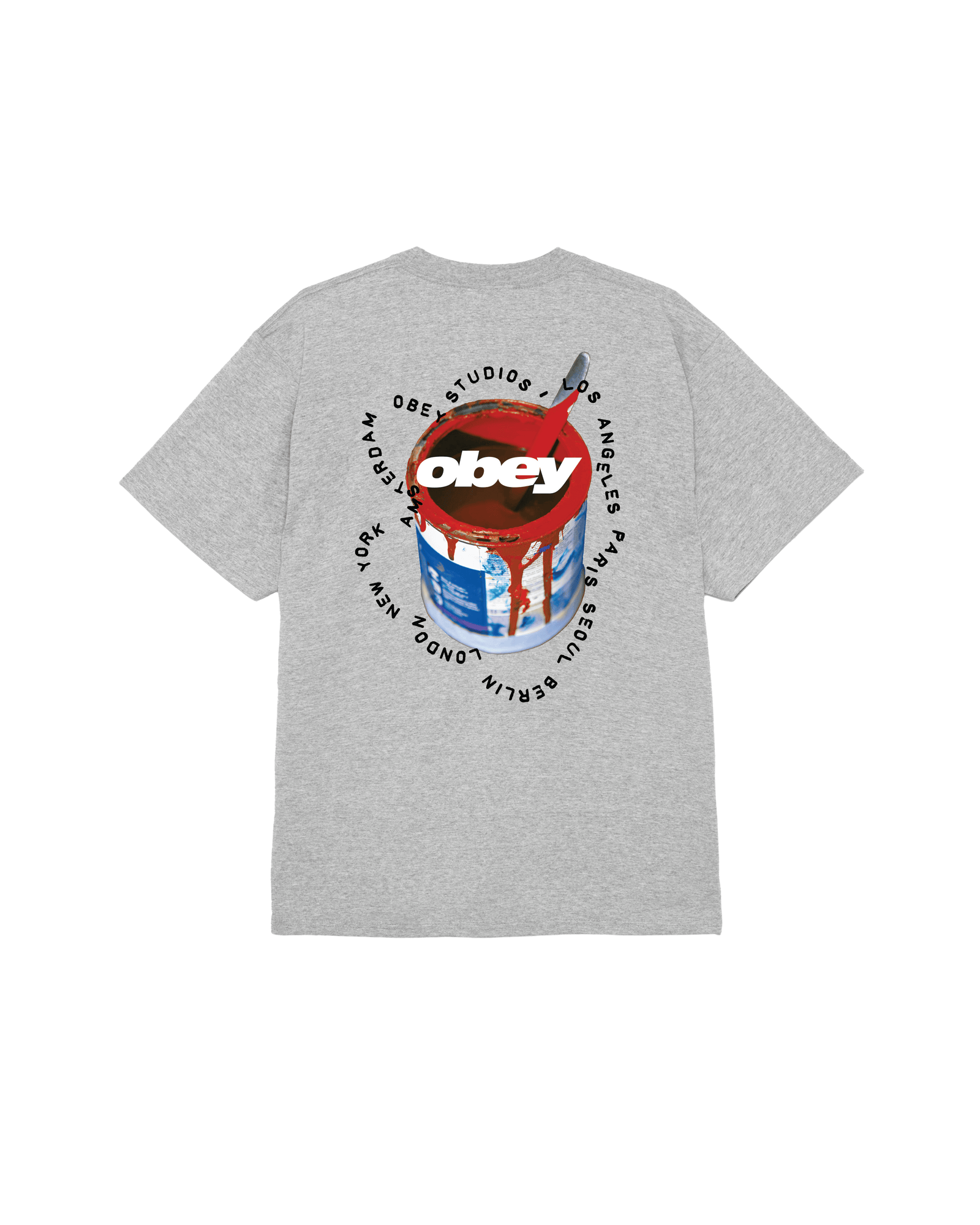 obey t-shirt Obey Real Spill Tee