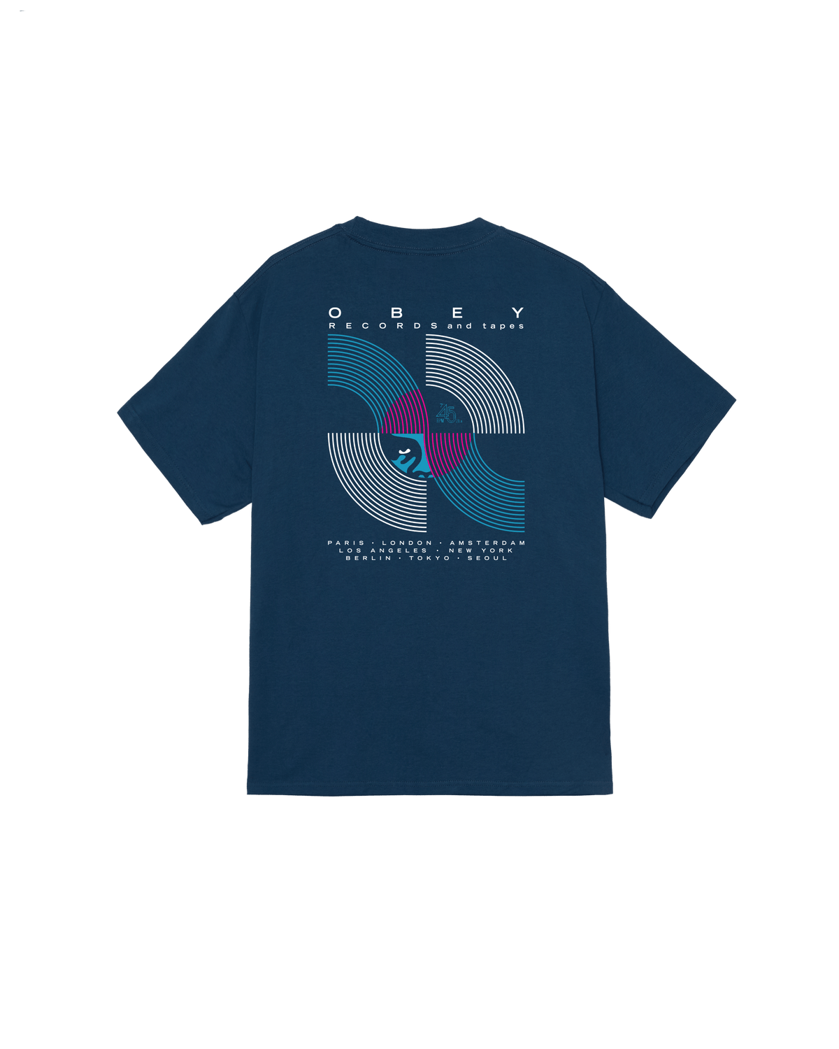 obey t-shirt Obey Records And Tapes Tee