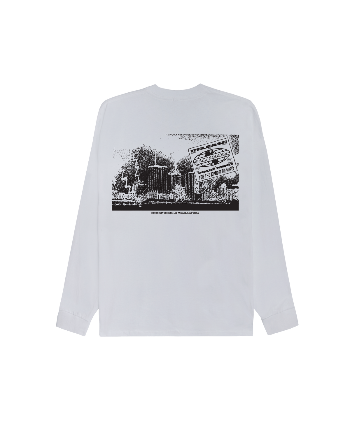 obey t-shirt Obey Release Your Mind Tee Ls
