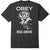 t-shirt obey OBEY RISE ABOVE ROSE CLASSIC PIGMENT TEE