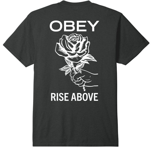obey Obey Rise Above Rose Classic Pigment Tee foto 1
