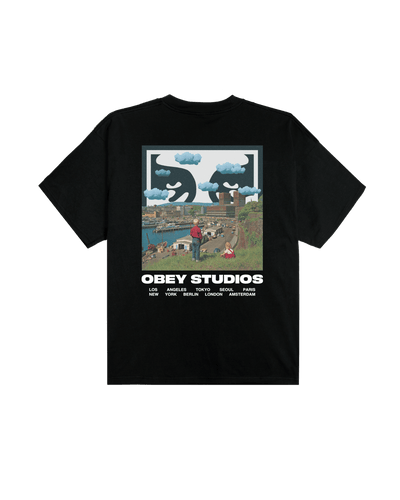 t-shirt obey OBEY SKY FACE TEE