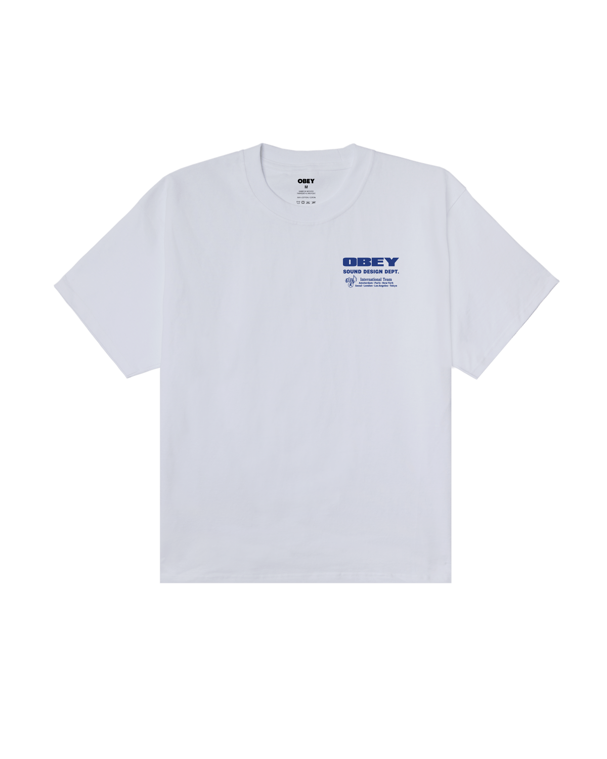obey t-shirt Obey Sound Design Dept Tee