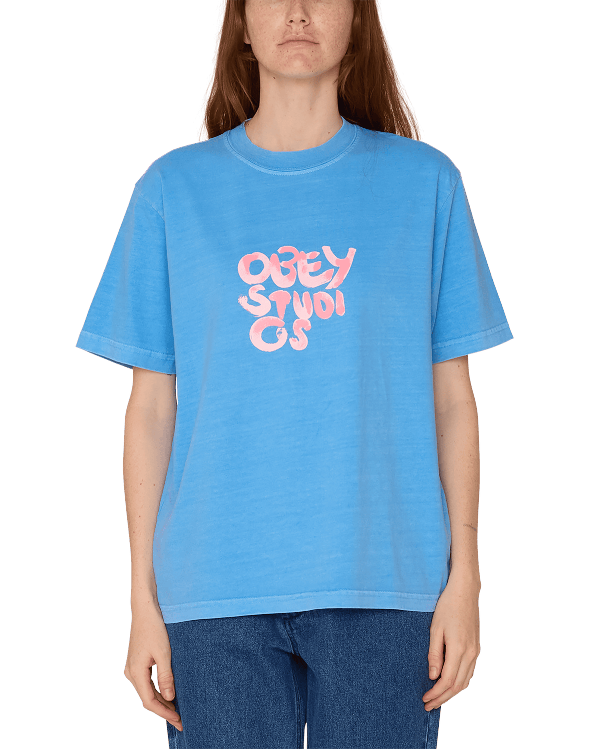 obey t-shirt Obey Studio Spray Tee