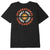 t-shirt obey OBEY SUPPLY & DEMAND ORGANIC SUPERIOR TEE BLACK