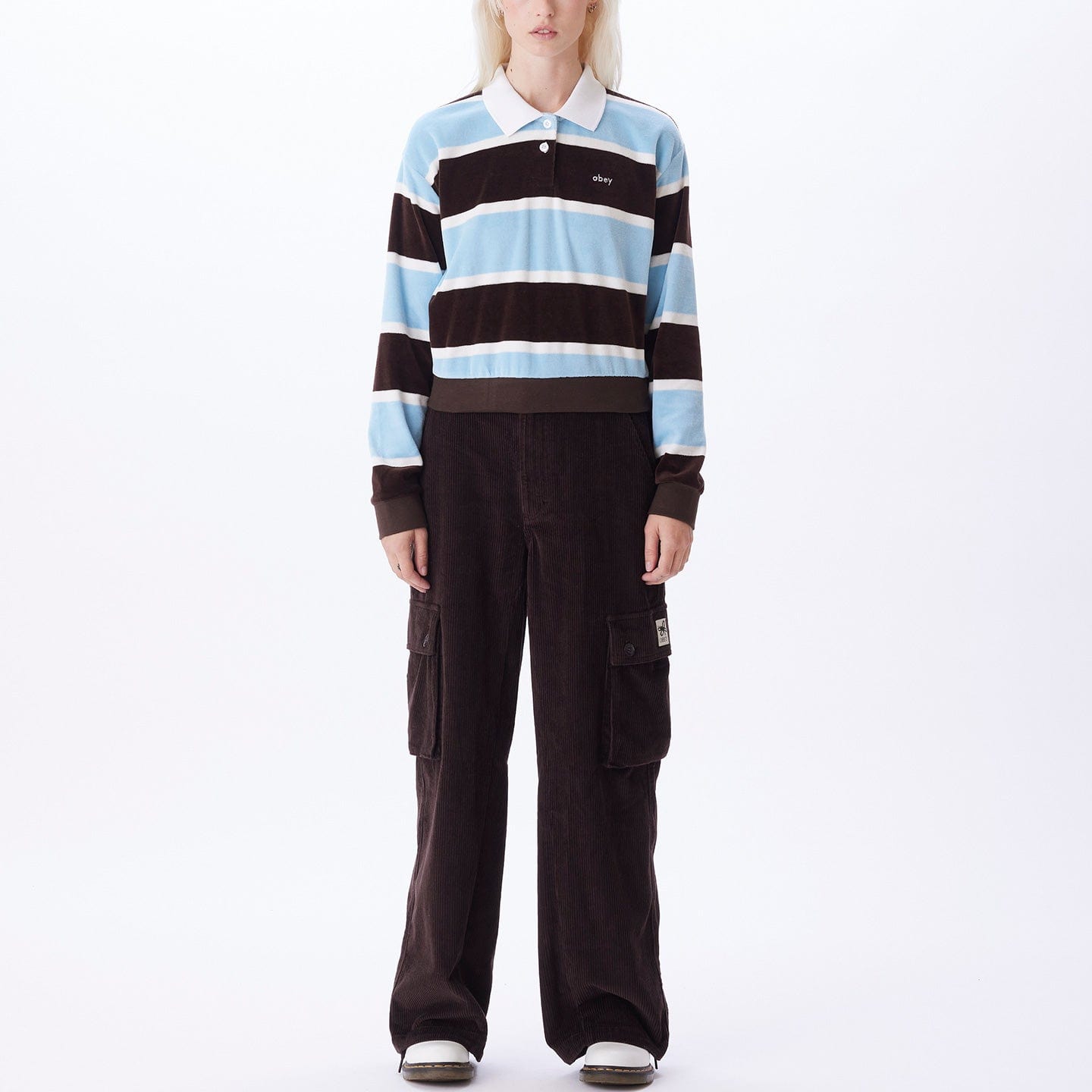 obey t-shirt OBEY SWINTON POLO