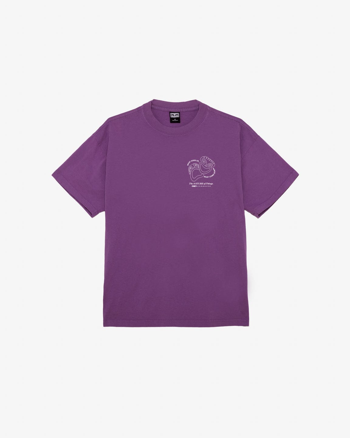 obey t-shirt Obey The Nature Of Things Heavy Weight Tee