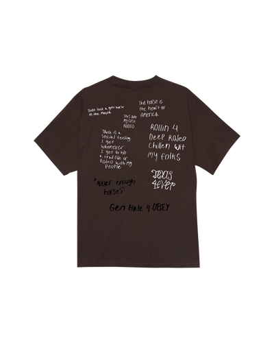 t-shirt obey OBEY TRAIL RIDE TEE