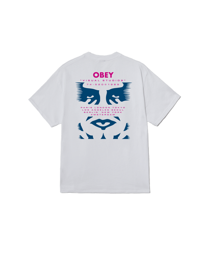 t-shirt obey OBEY VISUAL STUDIES TEE