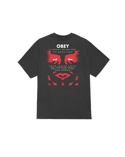 t-shirt obey OBEY VISUAL STUDIES TEE