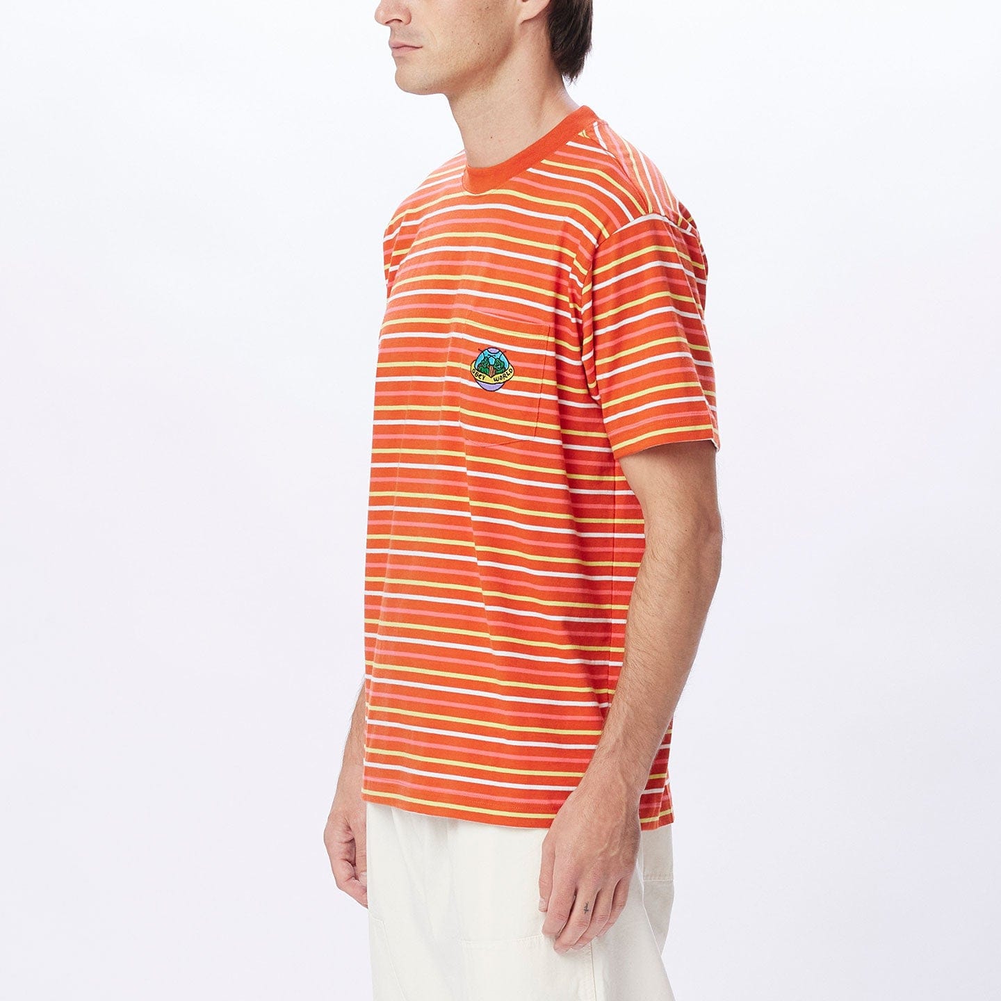 obey t-shirt PLANET POCKET TEE SS