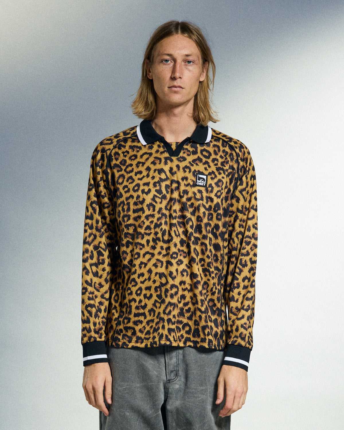 obey t-shirt Polo Collar Sports Shirt