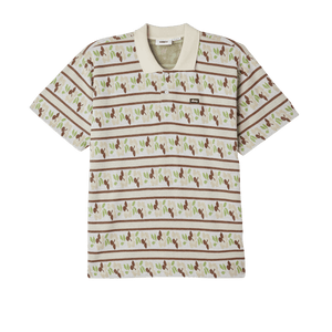 Pressed Jacquard Polo Ss