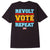 t-shirt obey REVOLT VOTE REPEAT CLASSIC T-SHIRT BLACK