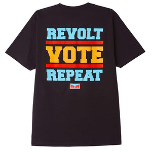 Revolt Vote Repeat Classic T-Shirt Black