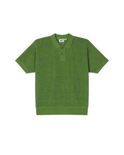 t-shirt obey SARATOGA MESH POLO SS