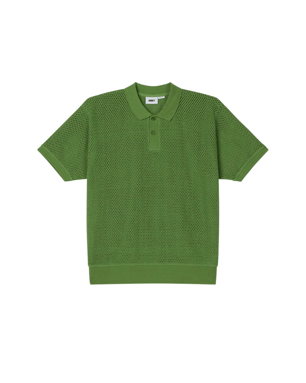 obey t-shirt Saratoga Mesh Polo Ss