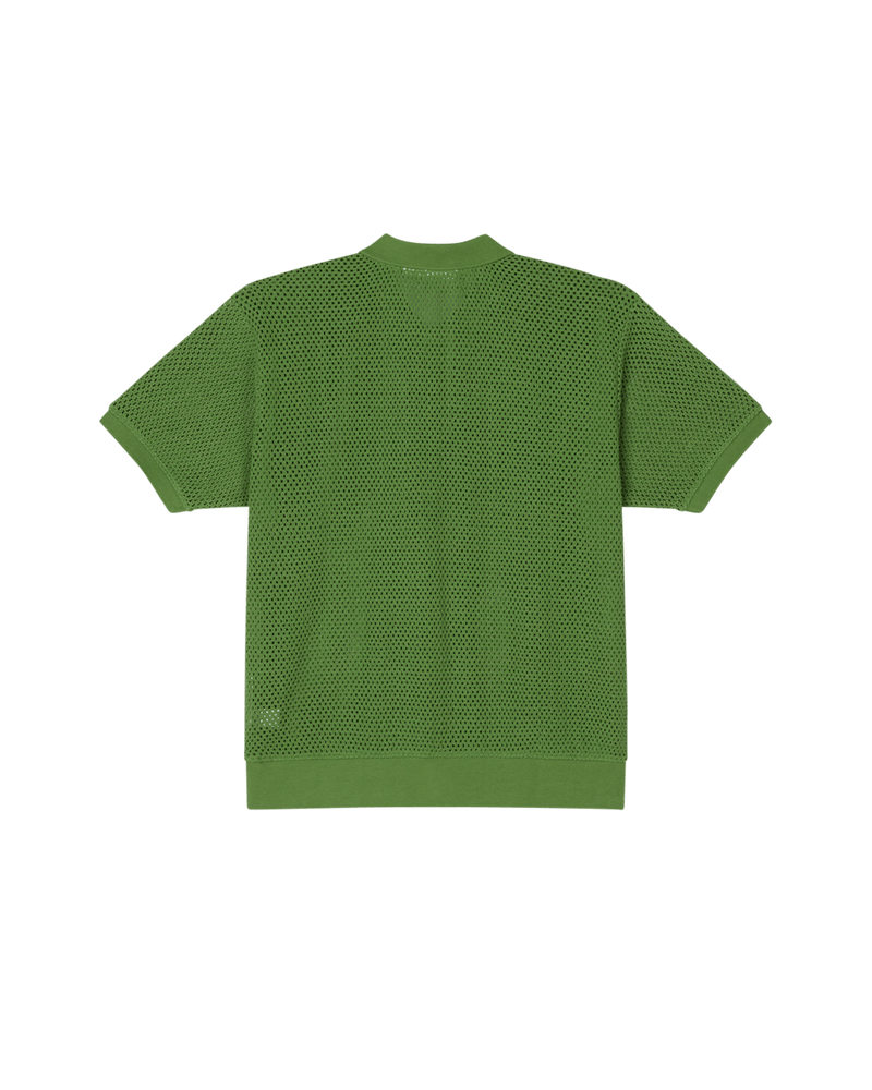obey t-shirt Saratoga Mesh Polo Ss