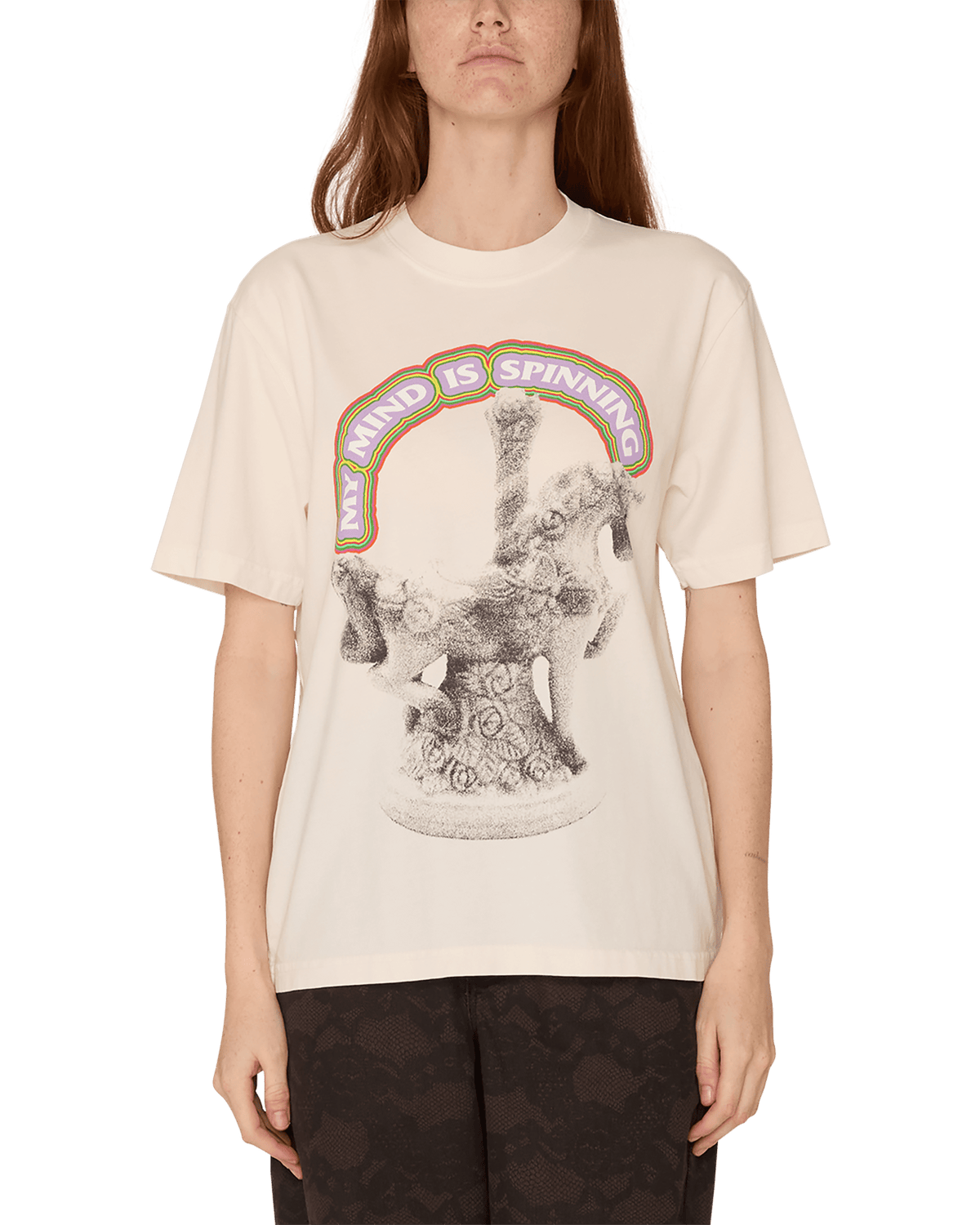 obey t-shirt Send Me On A Carousel Tee