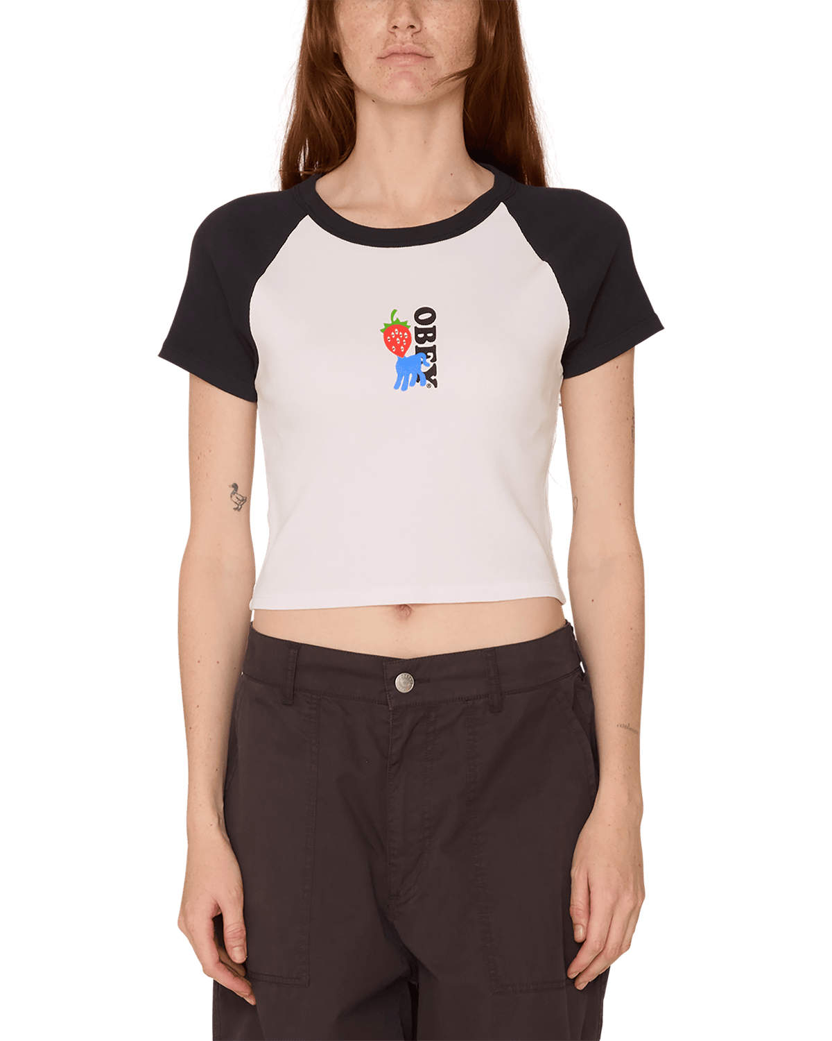 obey t-shirt Strawberry Eyes Tee