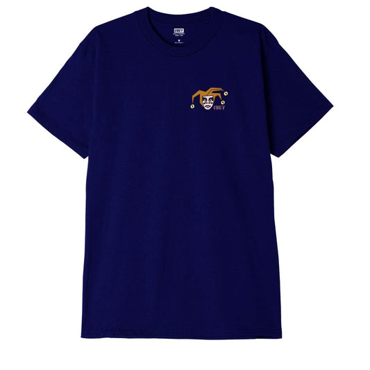 obey THE JOKE IS ON YOU CLASSIC TEE - NAVY foto 1