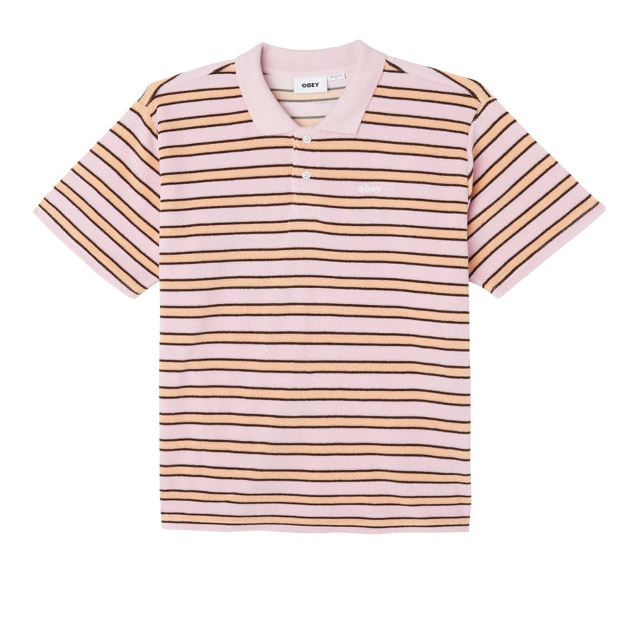 obey t-shirt Uni Terry Cloth Polo Ss