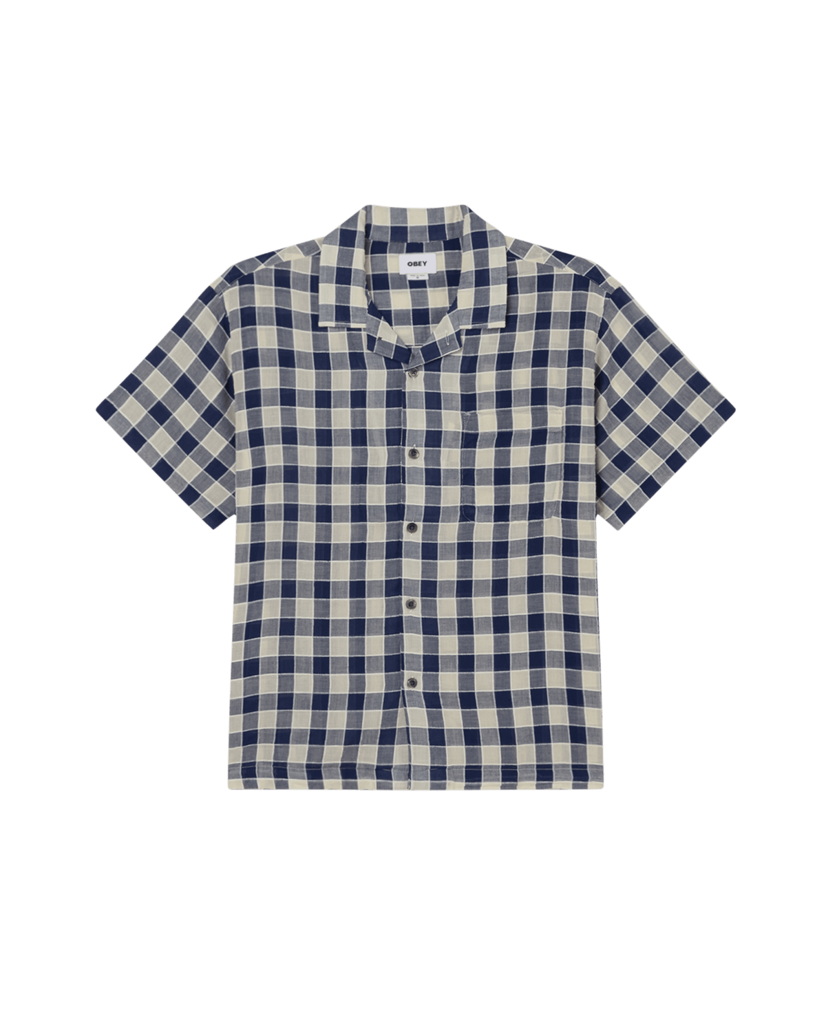 obey t-shirt Weldon Woven Ss