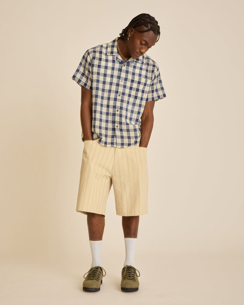 obey t-shirt Weldon Woven Ss