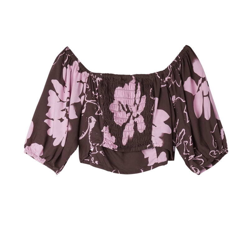 obey t-shirt Zinnia Cold Shoulder Top