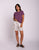 t-shirt olow CANETTE - PLUM