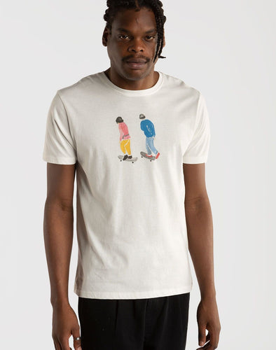 t-shirt olow CHILL - OFF WHITE