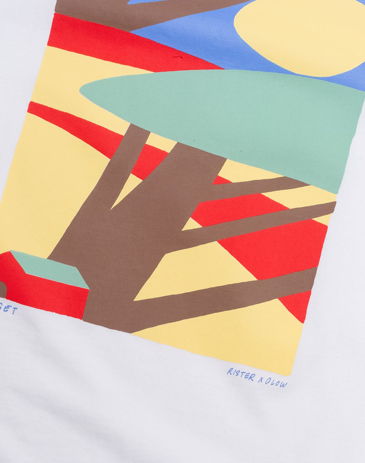 olow t-shirt Sunset