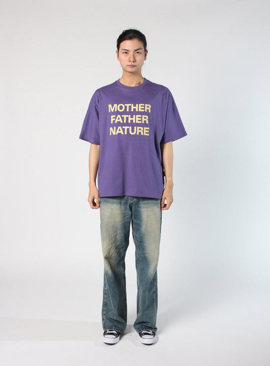 tee library Who I Am Mother Father Nature Kimono Boxy Tee foto 2