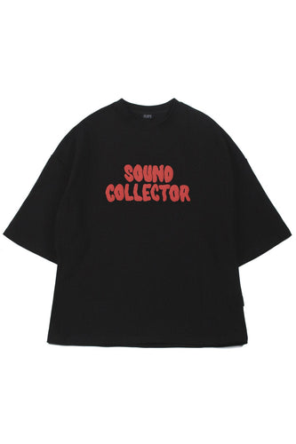 t-shirt tee library WHO I AM SOUND COLLECTOR OVERSIZED TEE