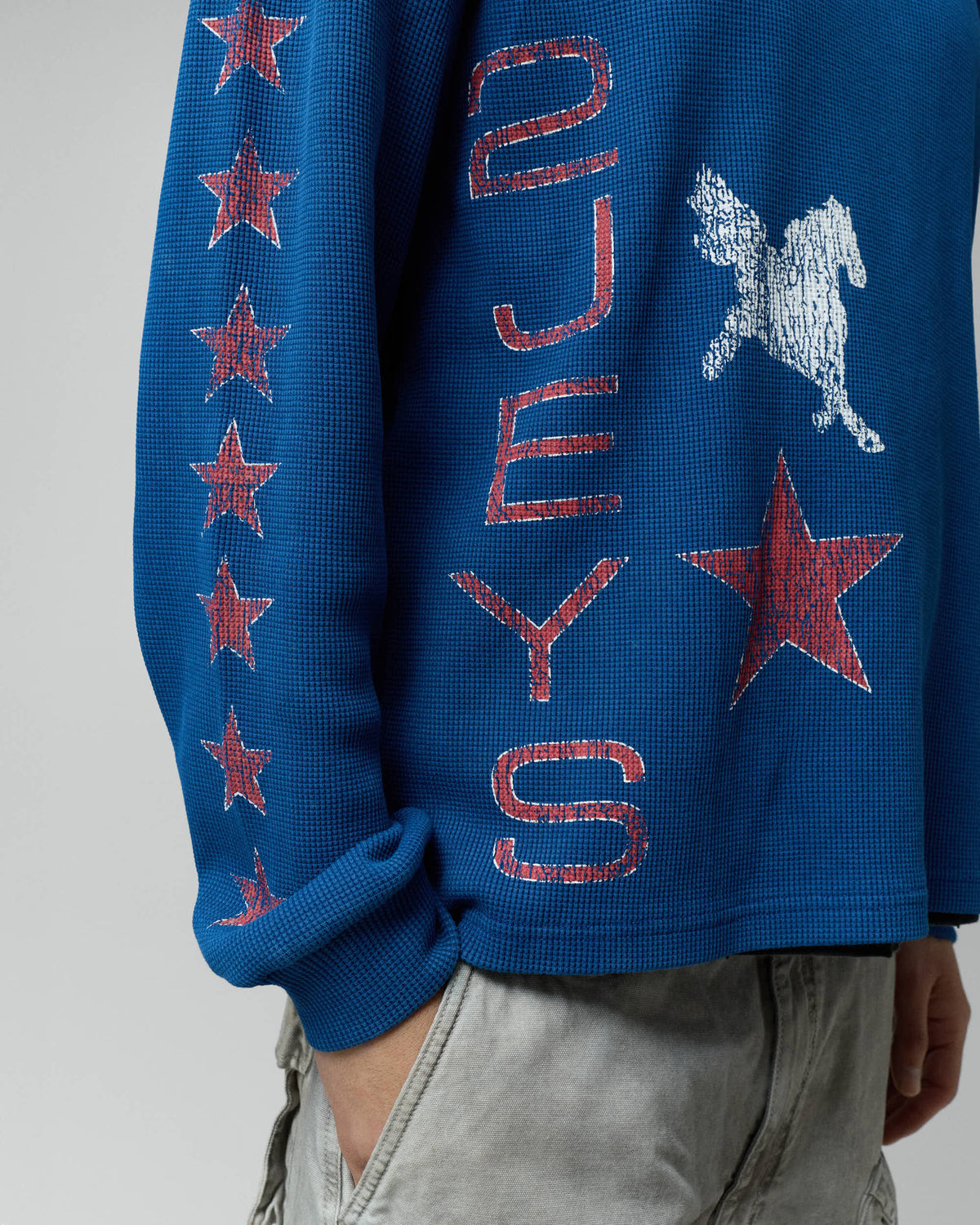 two jeys t-shirt Sterling Wafflle Long Sleeve