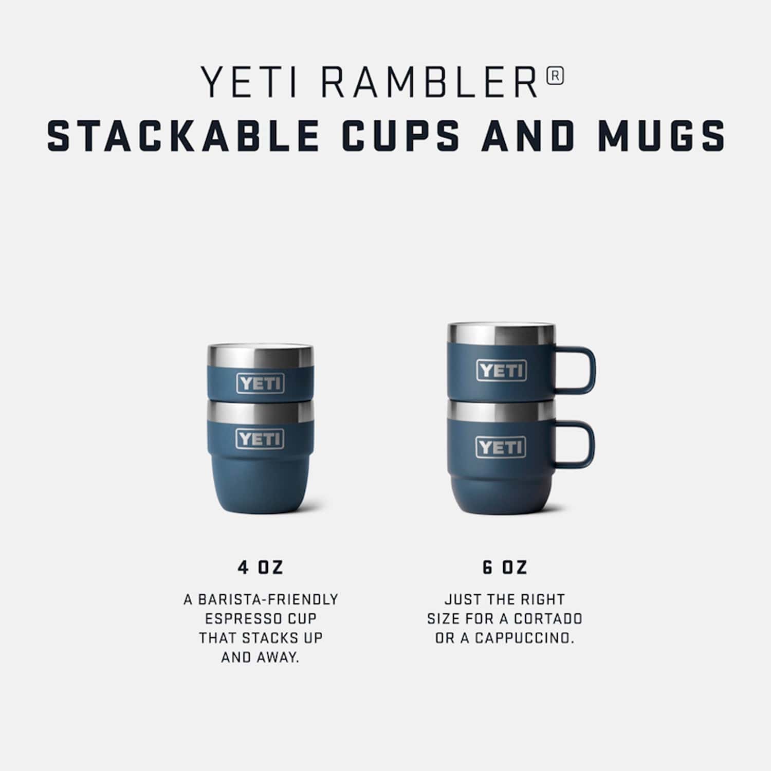 yeti tazze e bicchieri Espresso Cup 4oz 2 Pk