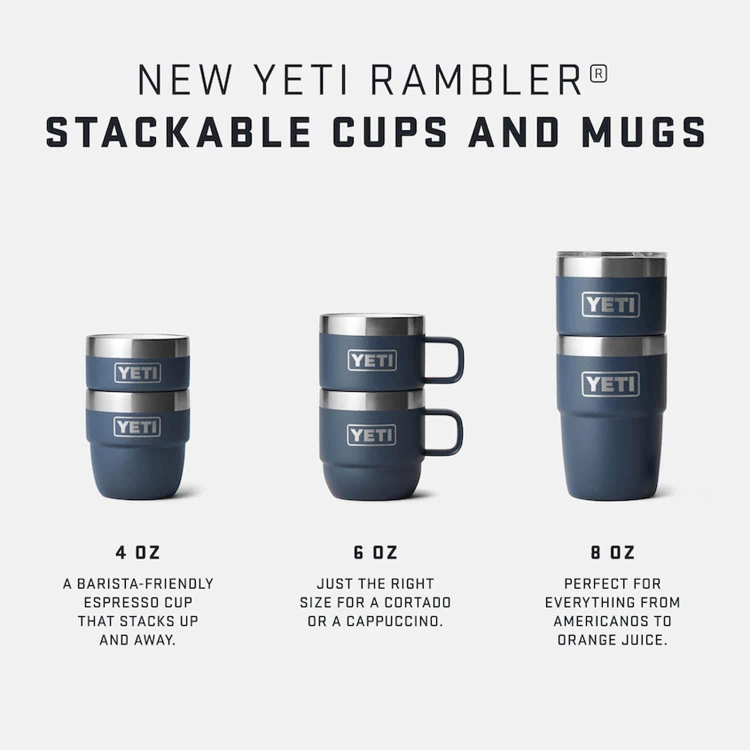 yeti tazze e bicchieri ESPRESSO CUP 4OZ 2 PK