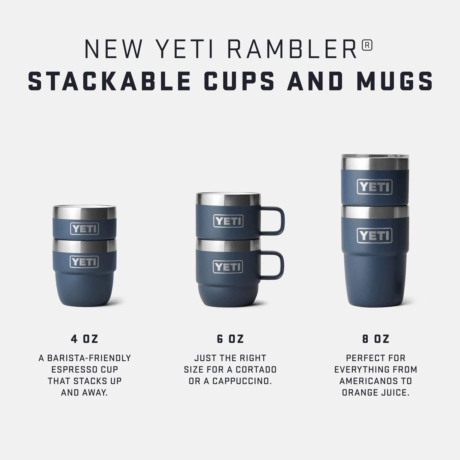 yeti tazze e bicchieri ESPRESSO CUP 4OZ 2 PK