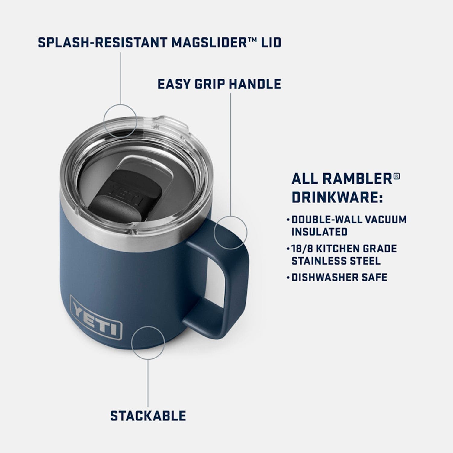 yeti tazze e bicchieri Rambler 10 Oz Mug