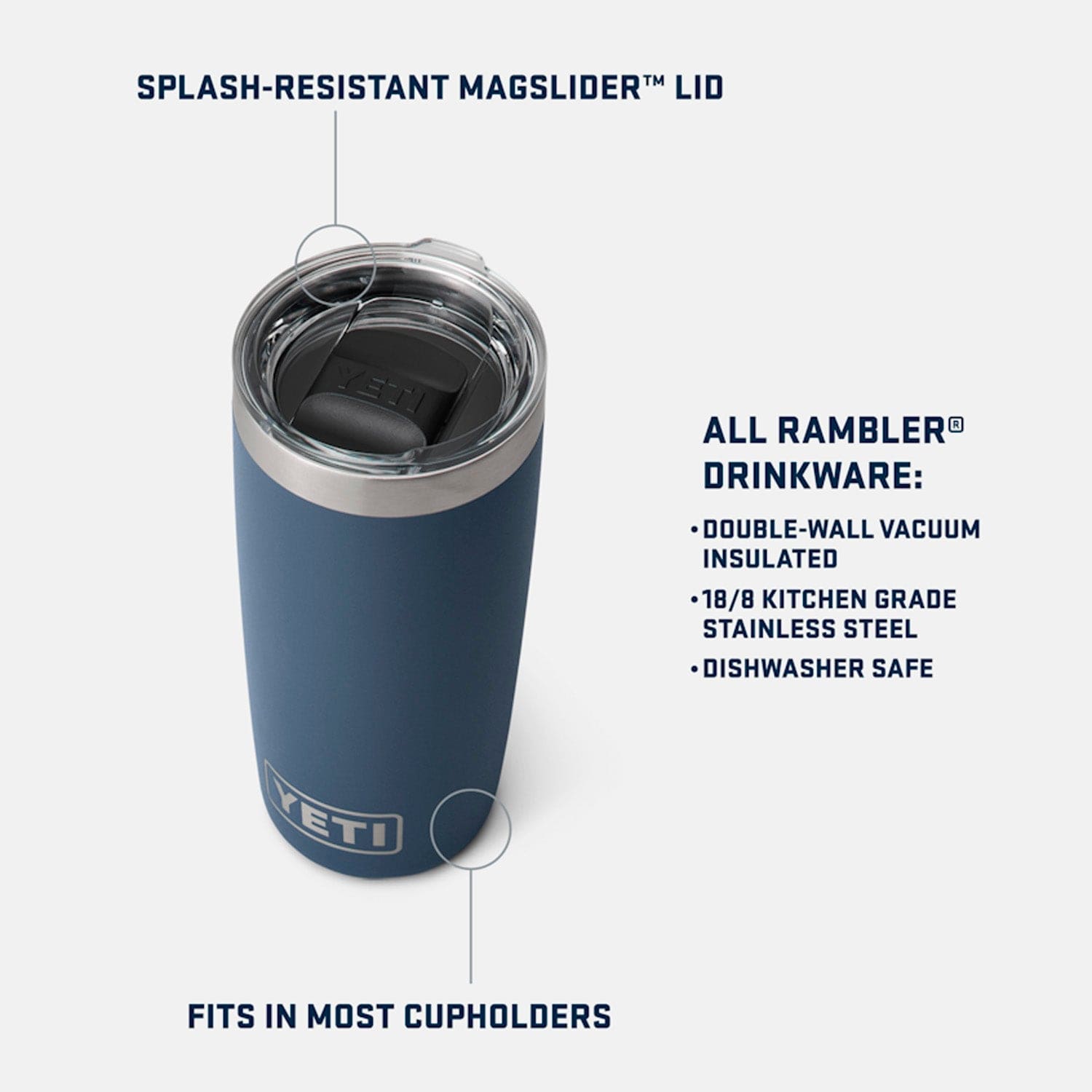 yeti tazze e bicchieri Rambler 10 Oz Tumbler