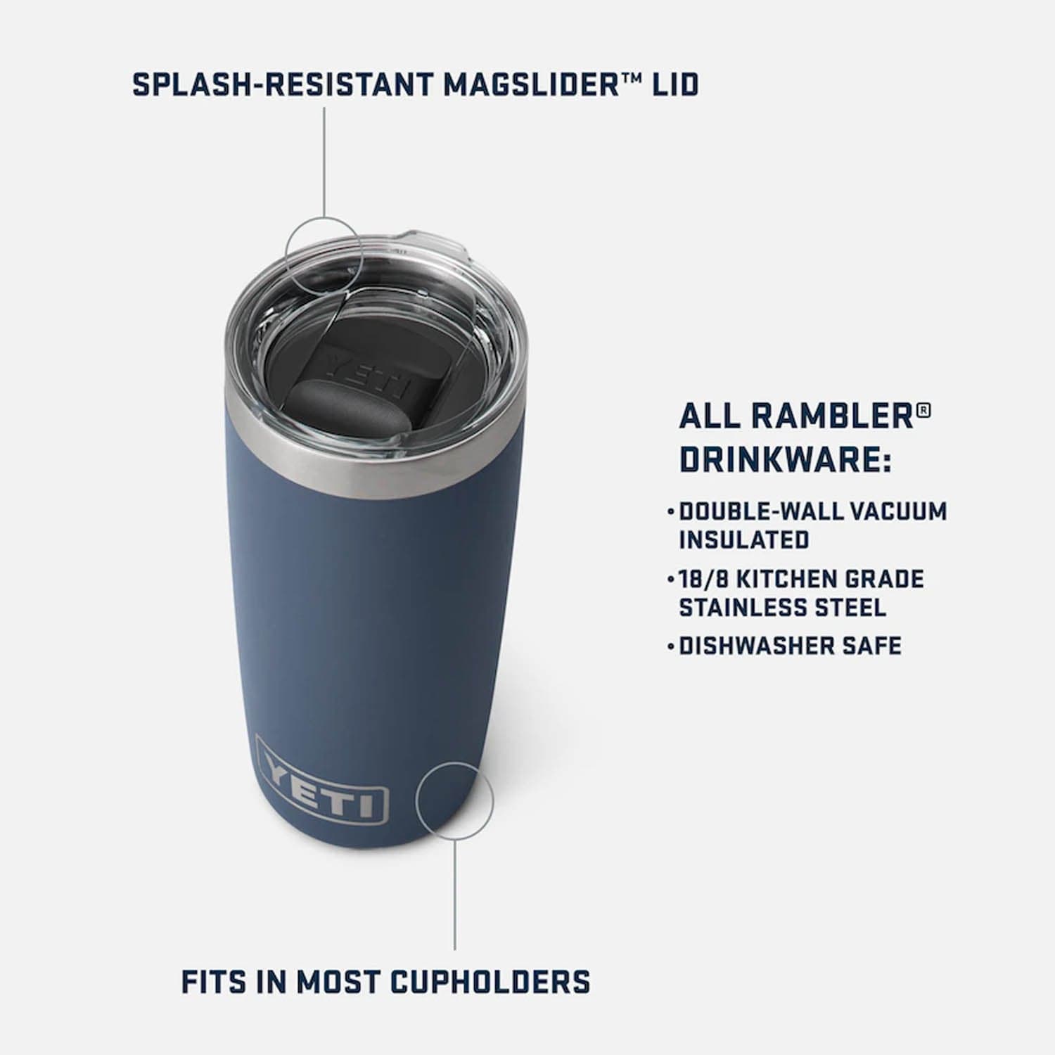 yeti tazze e bicchieri Rambler 10 Oz Tumbler