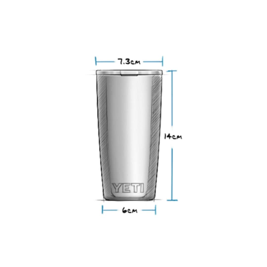 yeti tazze e bicchieri RAMBLER 10 OZ TUMBLER - WHITE