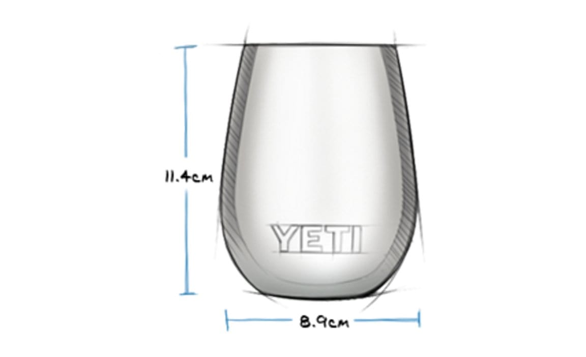yeti tazze e bicchieri RAMBLER 10 OZ WINE TUMBLER