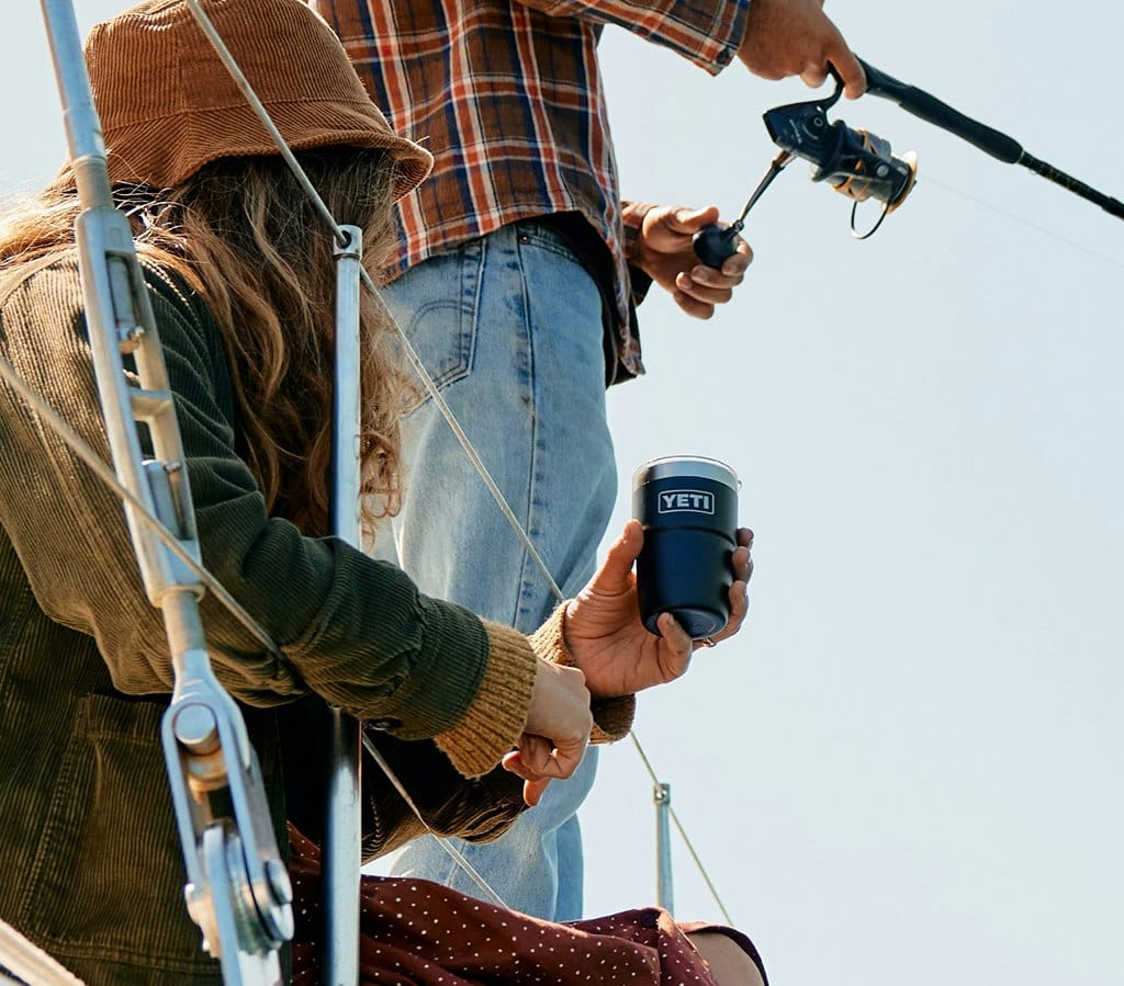 yeti tazze e bicchieri Rambler 8 Oz Stackable Tumbler Navy