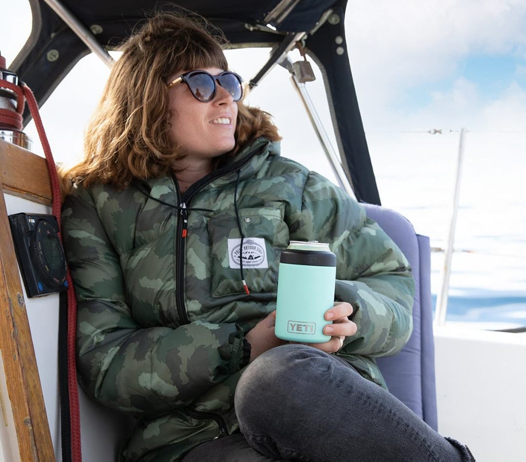 yeti tazze e bicchieri RAMBLER COLSTER CAN INSULATOR - SEAFOAM